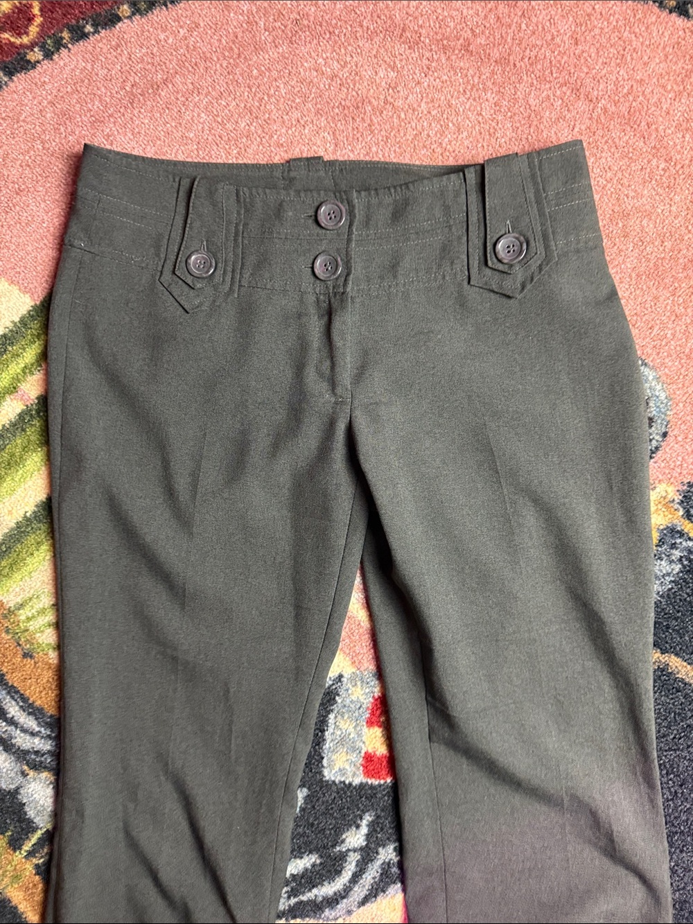 Y2K LOW RISE DRESS PANTS - Picture 4 of 8